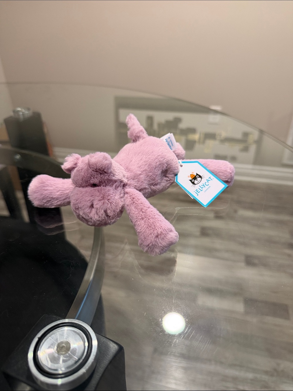 Jellycat tiny smudge hippo